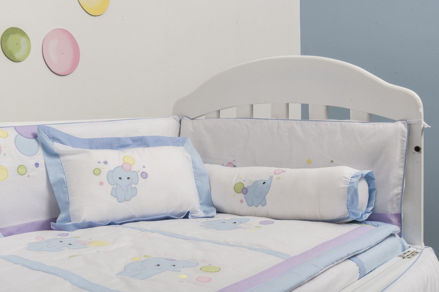 Jumbo Babies Blue Pillowcase Blooms And Butterflies jumbo-babies-blue-pillowcase-blooms-and-butterflies