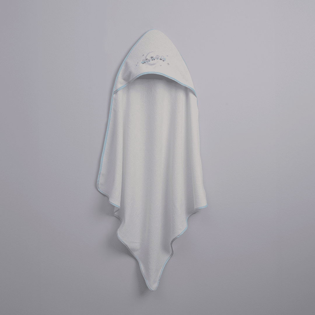 L SQ Hooded Towel